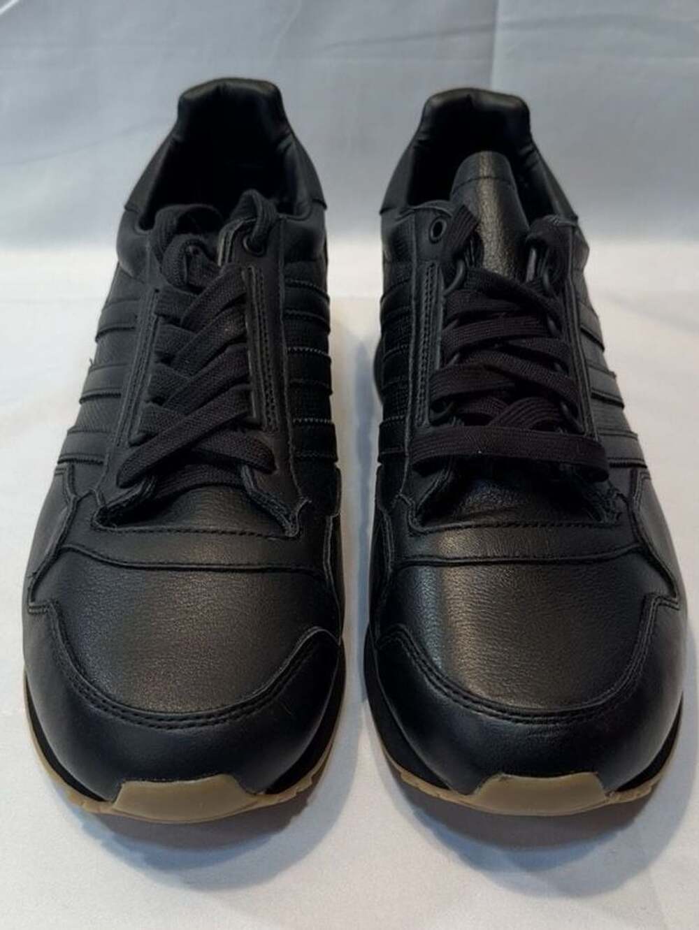 Adidas ZX 500 OG Size 10 Black Leather Sneakers S79180